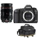 Canon EOS 5D Mark II plus 24-70mm f2.8 Lens Kit with Free 10EG Deluxe Gadget Bag