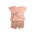 Dizzy Daisy Floral Beau Short, Top & HeadBand Pink/Floral