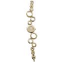 Fossil Ladies' Gold-plated Circle Bracelet Watch