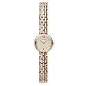 Accurist Gold Ladies' 9ct Gold Cream Dial Bracelet Watch